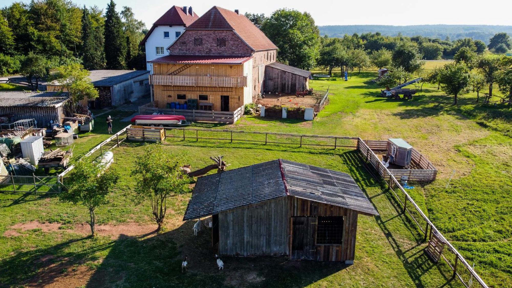 Ferienwohnung Peters Hünfeld Buitenkant foto